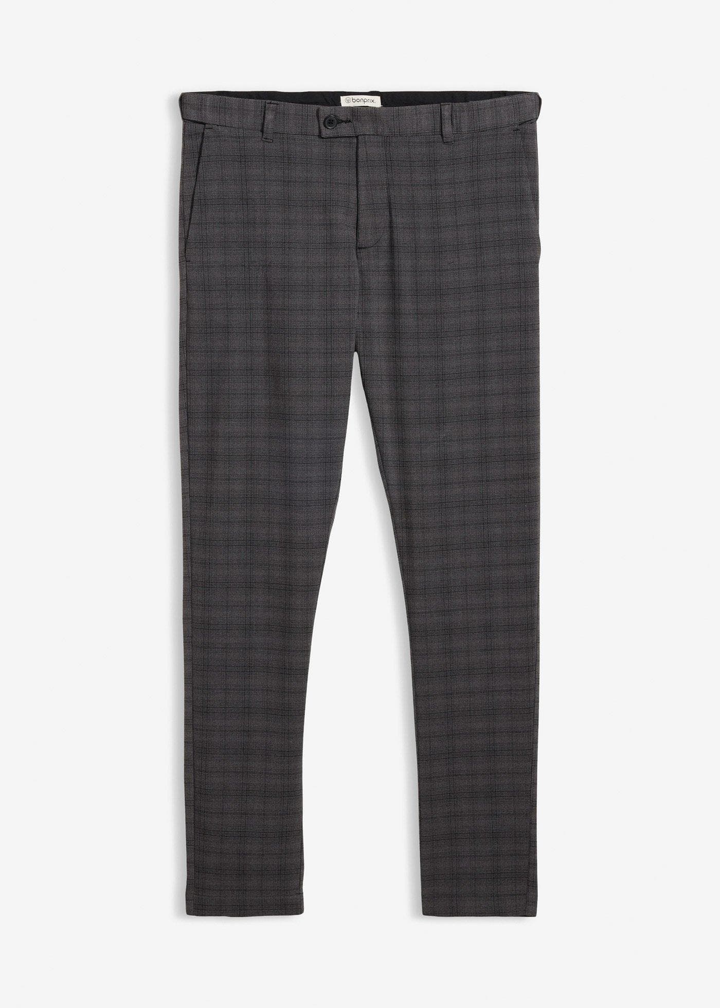 Stretch pantalon met elastische tailleband, regular fit