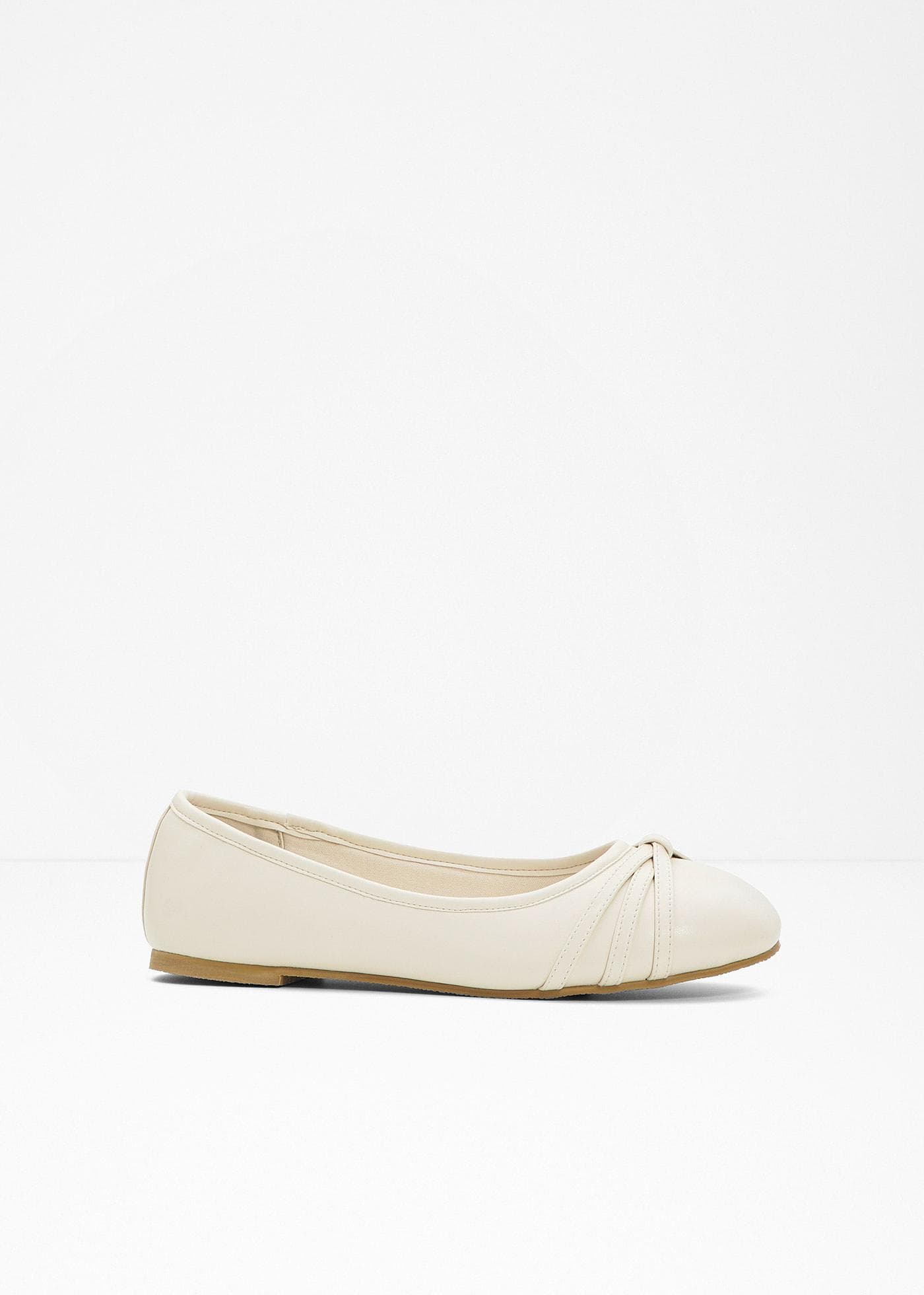 Soepele ballerina's met comfortabele wijdte