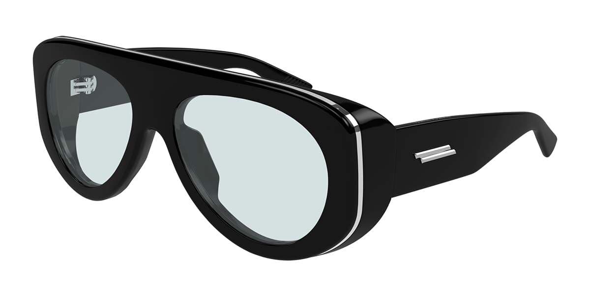 Bottega Veneta BV1362S 004 Zwart Heren Zonnebril