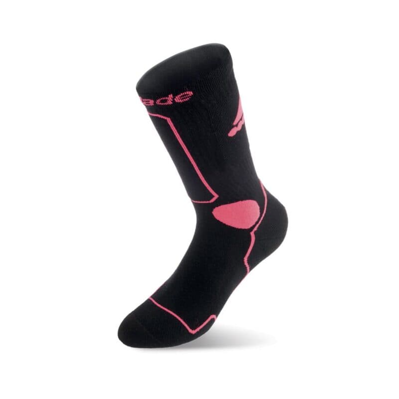 Rollerblade - Skate Socks Black/Pink - Skate Sokken - L