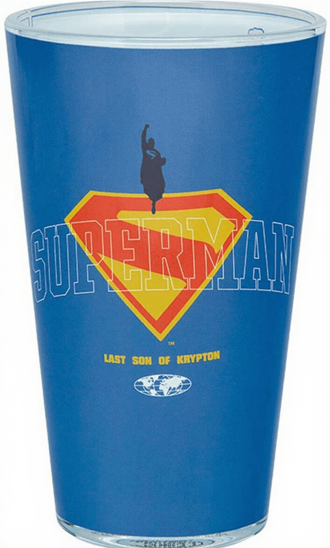 Paladone Superman Glas - 400 ml, Multi