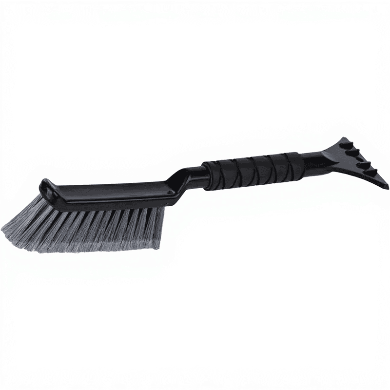 Dunlop ijskrabber met borstel - zwart, 40 cm
