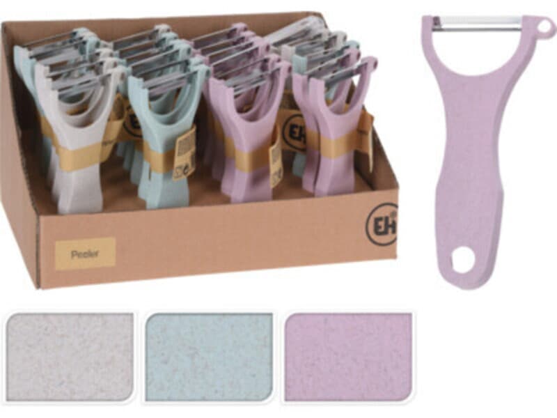 Peeler Keukenhulpmiddel - 14 cm, Willekeurige Kleuren