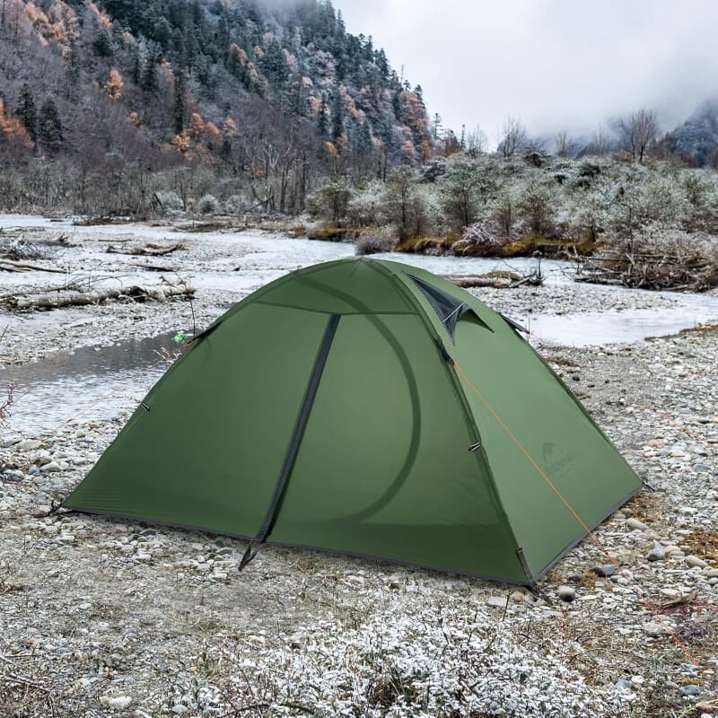 Naturehike ultralichte waterdichte tent voor 1-2 personen, geschikt voor kamperen, fietsen en wandelen