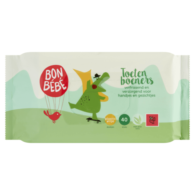 Bonbebe Aloe Vera vochtige doekjes 40 stuks