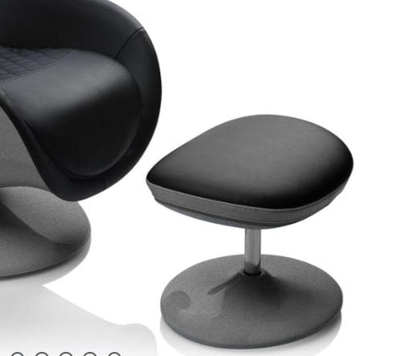Medisana opbergvoetenbankje met massagehulpmiddel voor RS 670 relaxstoel, donkergrijs