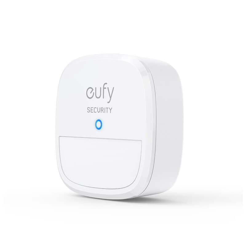 eufy Security bewegingssensor, beveiligingsysteem met alarm, 100° zichtbereik, 9 m werkafstand, batterijduur tot 2 jaar, instelbare gevoeligheid,
