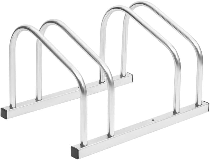 vidaXL Fietsendrager voor 2 Fietsen - Gegalvaniseerd Staal, 43,5 x 33 x 26 cm