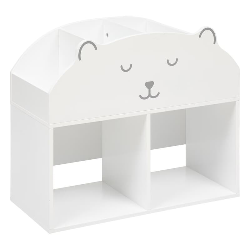 Atmosphera Teddy Opbergdoos - 30 x 64 x 56 cm, Kindvriendelijk Ontwerp