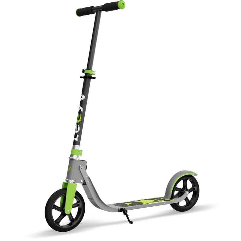 LEEYV step RV205, step voor kinderen van 6–12 en volwassenen, max. draagvermogen 100 kg, verstelbare hoogte, lichtgewicht 2-wielig, opvouwbare