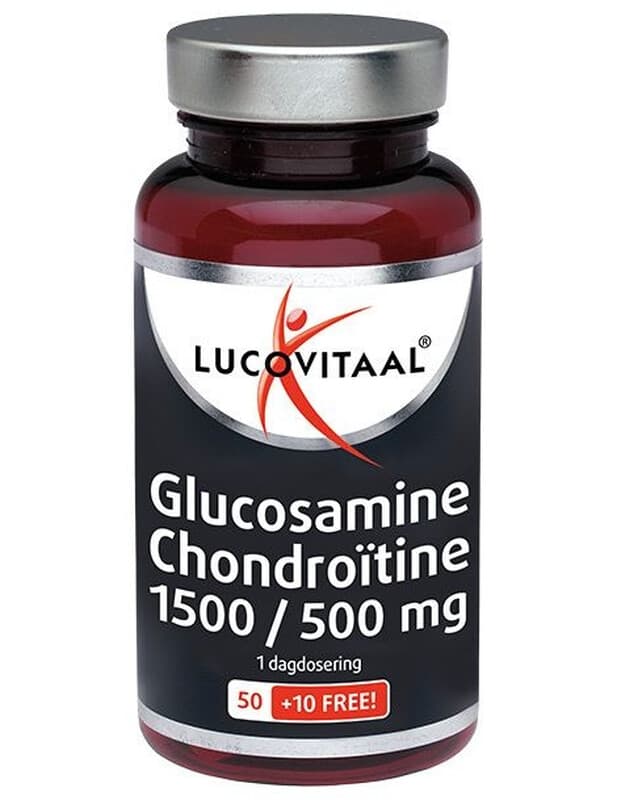 Lucovitaal glucosamine chondroïtine 1500/500 mg - 60 tabletten