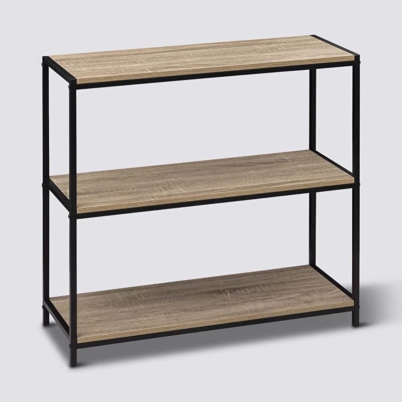 5five Aliaj Console Tafel - Stalen Frame, 80 x 30 x 80 cm