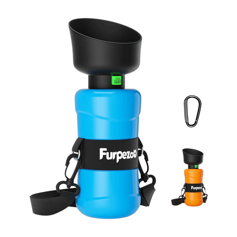pecute drinkfles voor huisdieren voor buiten | Kleur: Blauw | Model: PWB-BL01 | Inhoud: 800 ml