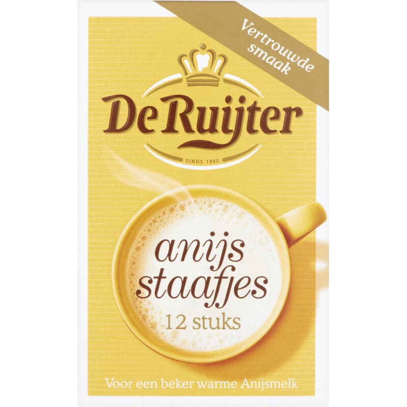 De Ruijter Anijsstaafjes - 12 x 6.3 g
