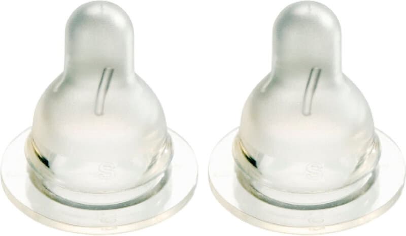 Difrax Natural Flessenspeen - Medium - 3+ Maanden - 2 Stuks
