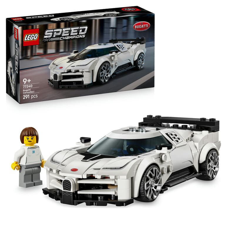LEGO Speed Champions 77240 Bugatti Centodieci hyper sportauto