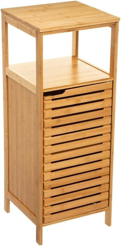 5five Bamboe Badkamerrek - 33 x 28 x 80 cm