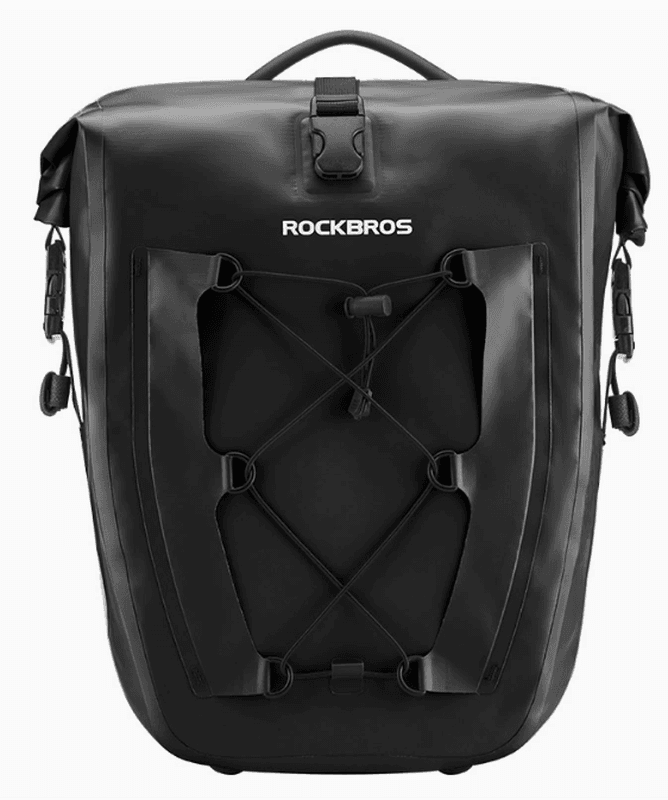 ROCKBROS 30 L waterdichte bagagedragertas, fietstassen met grote capaciteit voor mountainbike, wegfiets en e-bike, fietsreizen en dagelijks