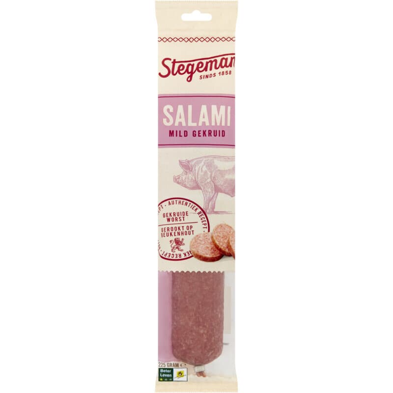 Stegeman Salami Droge Worstjes - 225 g