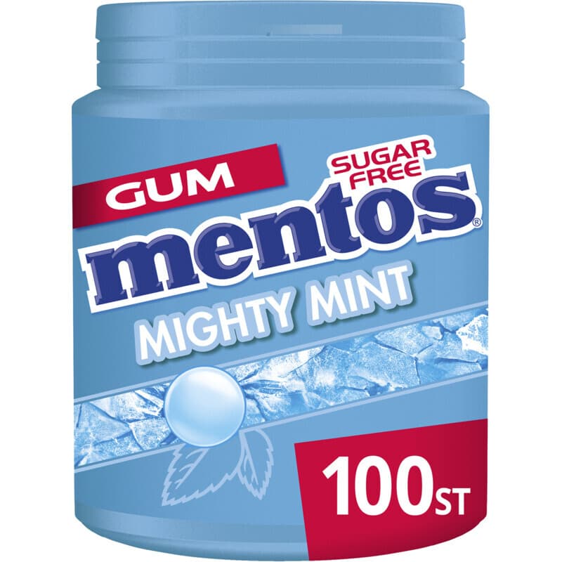 Mentos Mightymint Kauwgom - 150 g