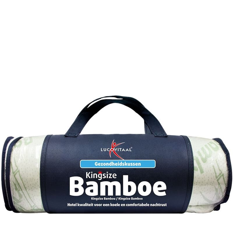 Lucovitaal Kingsize Bamboe Hoofdkussen 1 stuk
