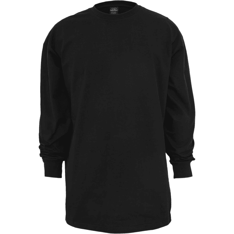 Tall Tee L/S zwart 3XL