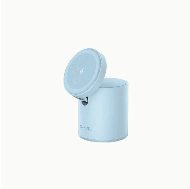 Anker PowerWave Mag-Go 2-in-1 magnetische standaard, 5K blauw