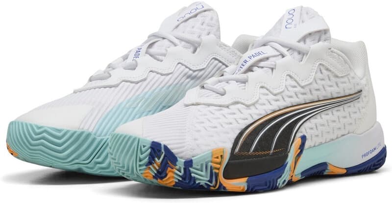 Puma Nova Elite sneakers wit, zwart, blauw 44,5