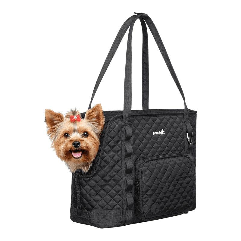 Pecute Hondentas, Hondendrager met Zakken voor Kleine Honden, Geschikt voor Honden van 2,5 kg tot 5 kg, Kat en Puppy Shopper, Uitstapjes, Reizen,