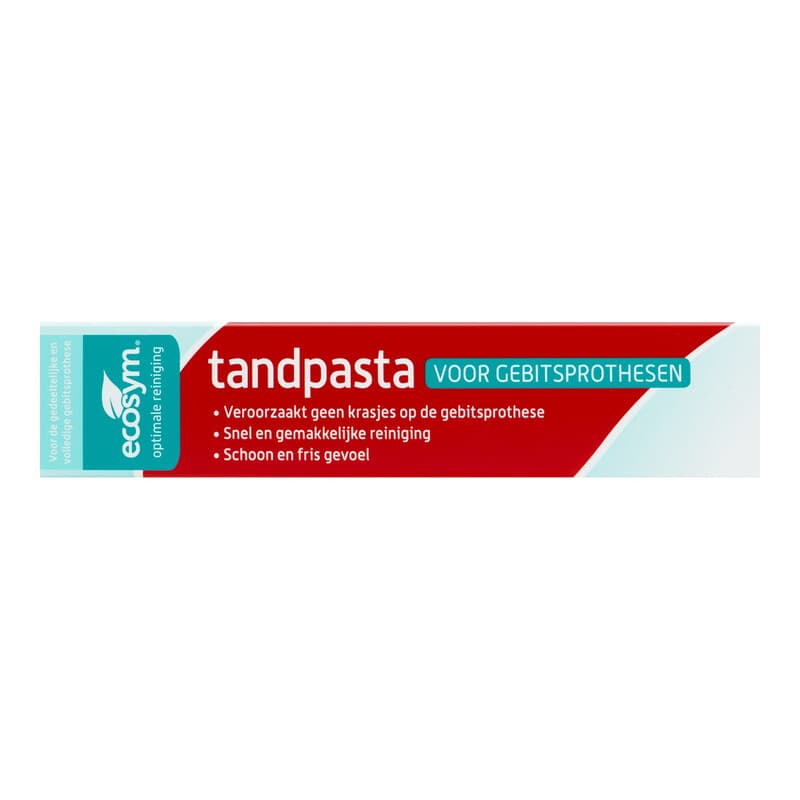 Ecosym Tandpasta voor Gebitsprothesen - 75 ml