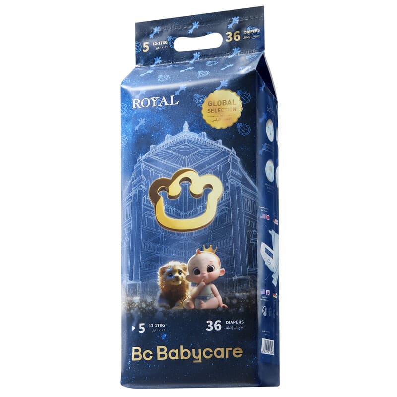 Bc Royal luiers Maat 5 (12-17 kg) 36 stuks