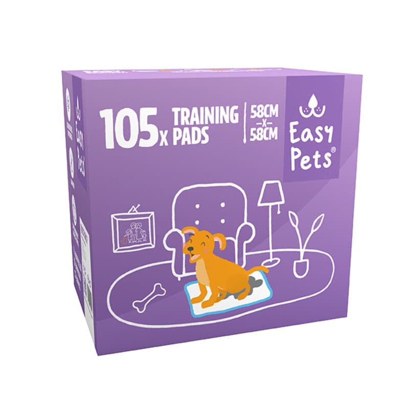 EASYPETS Puppy Pads 58 x 58 cm 105 stuks