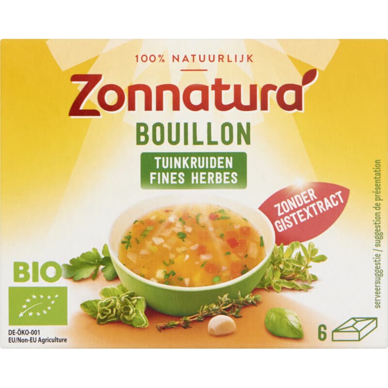 Zonnatura Bouillon Kruiden - 6 stuks