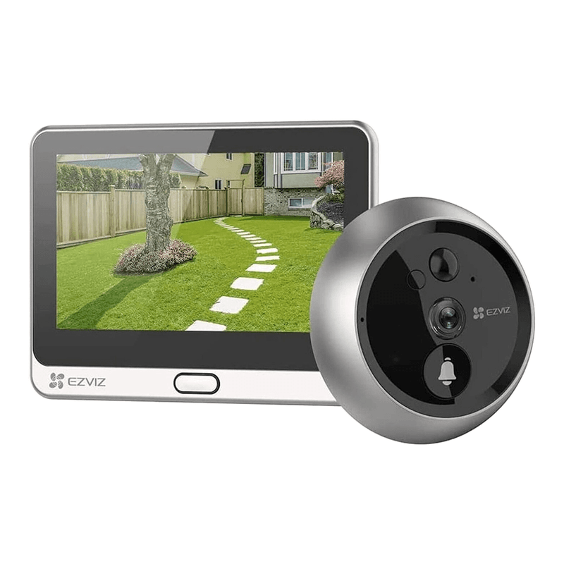 EZVIZ CS-DP2C-A0-6E2WPFBS - slimme camera - 1080p PIR-detectie 4,3 inch scherm wifi 1080p