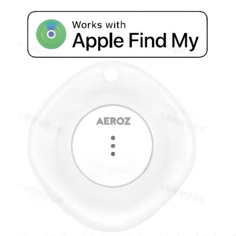 Aeroz Find My Tag, wit