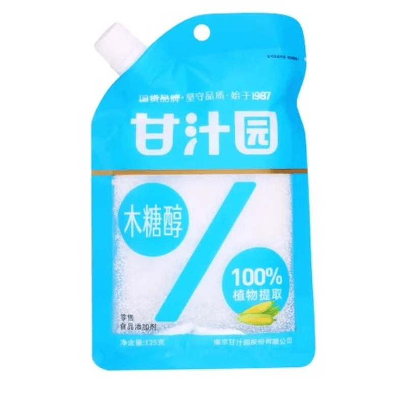 Ganzhiyuan xylitol suikervervanger zonder sacharose 125 g