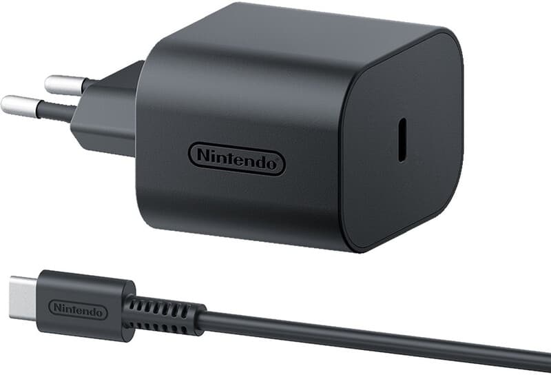 Nintendo 10015096 oplader voor mobiele apparatuur Draagbare game console Zwart AC Binnen