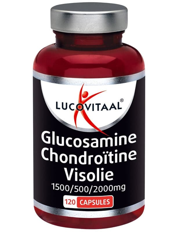 Lucovitaal Glucosamine Chondroïtine Visolie 120 capsules