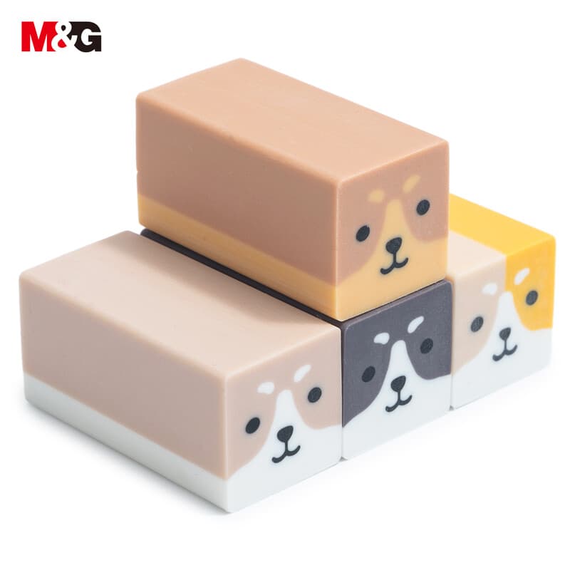 M&G Schattige Hond Gum, Dierenontwerp Gum voor Kinderen en Studenten, Cartoon Gum voor School en Kantoor
