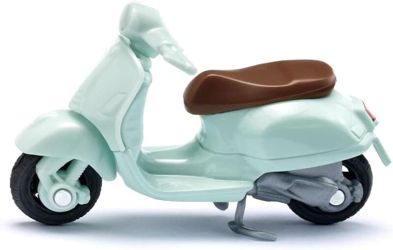Siku Vespa 125 GTS Super miniatuur scooter model - muntgroen, 1:18 schaal