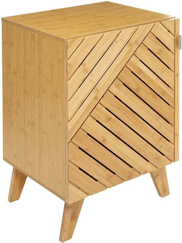 5five Bamboe Badkamerkast Eenheid - 45 cm, Modulair met Deur