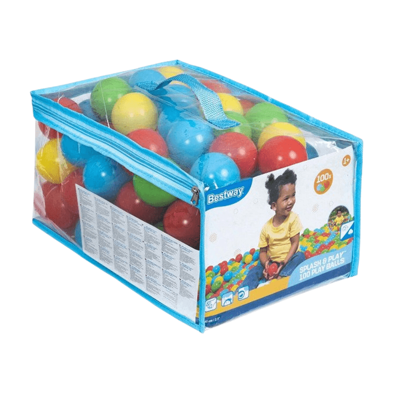 Bestway spetter- en speelballen, 100 stuks