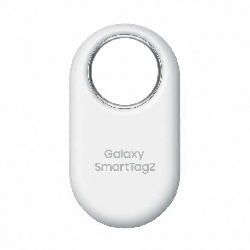 Samsung Galaxy SmartTag2 Bluetooth + UWB, IP67 water- en stofbestendig, vindbaar via app - Wit