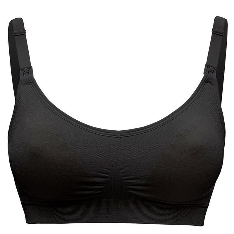 Medela Keep Cool ultracomfortabele zwangerschaps- en voedings-bh - zwart - XL