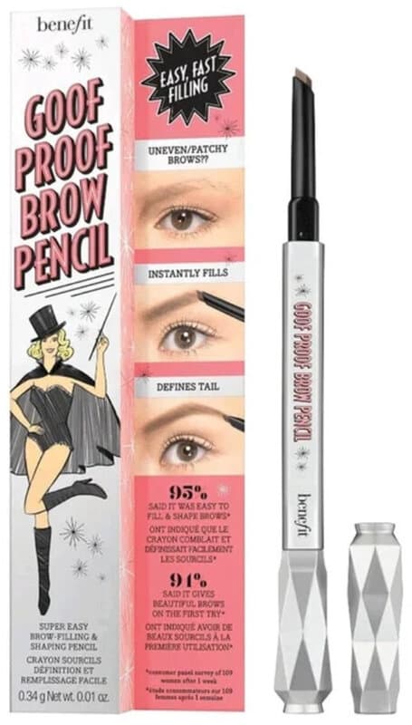 Benefit Goof Proof Brow Pencil 0,34 g - 4 Warm Deep Brown