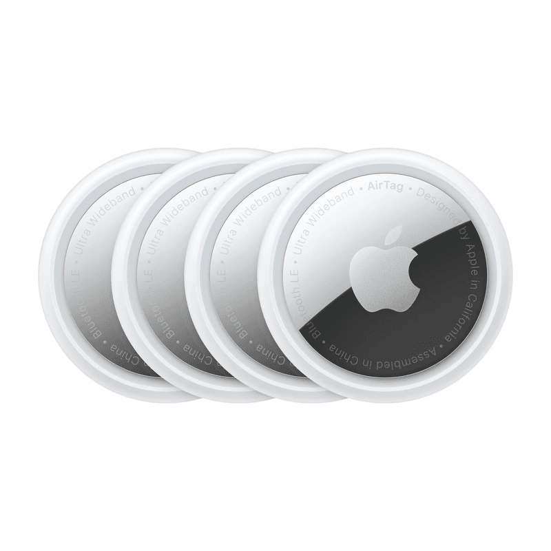 Apple AirTags verliesbeveiliging tracker, 4 stuks
