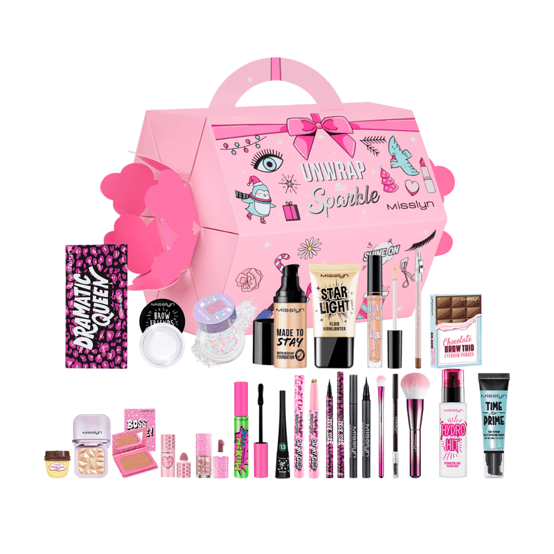 MISSLYN Ontpak de sprankeling Beauty countdown-cadeaubox – Vrouwendagcadeau