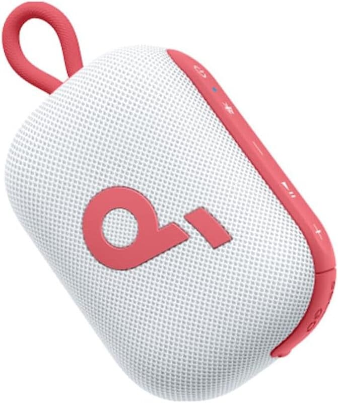Soundcore van Anker, Select 4 Go, 20 uur ultralange afspeeltijd, 5 W krachtig geluid, IP67 volledige bescherming en zwemgeschikt, lichtgewicht met
