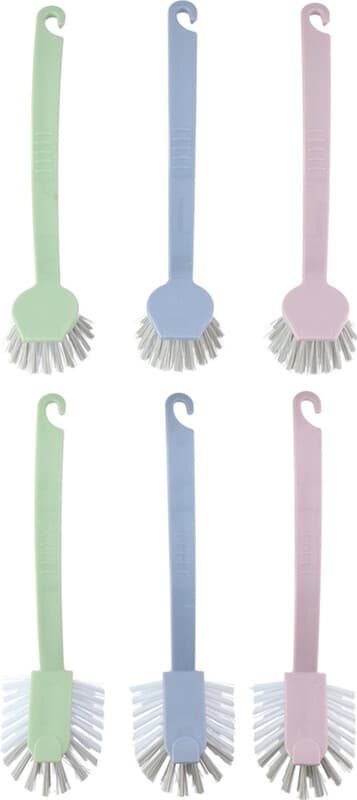 Lifetime Clean Afwasborstel - Kunststof, 26 cm, Willekeurige kleur