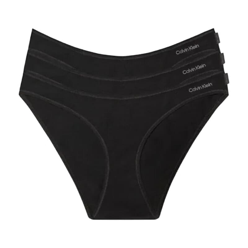 Calvin Klein bikiniset - 3-delige set - UB1 - zwart - dames - 3XL